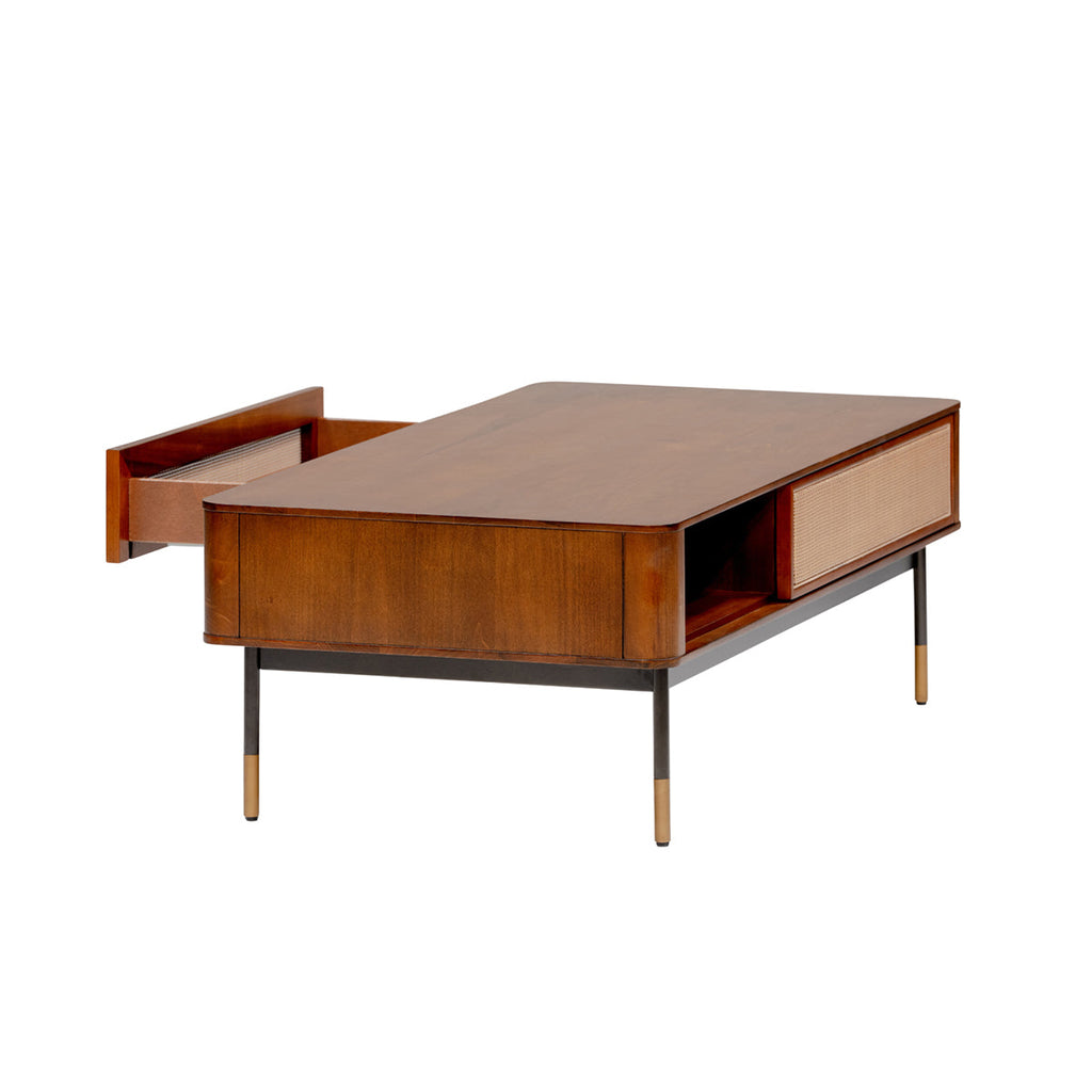 Miriam 47" Coffee Table - Brown