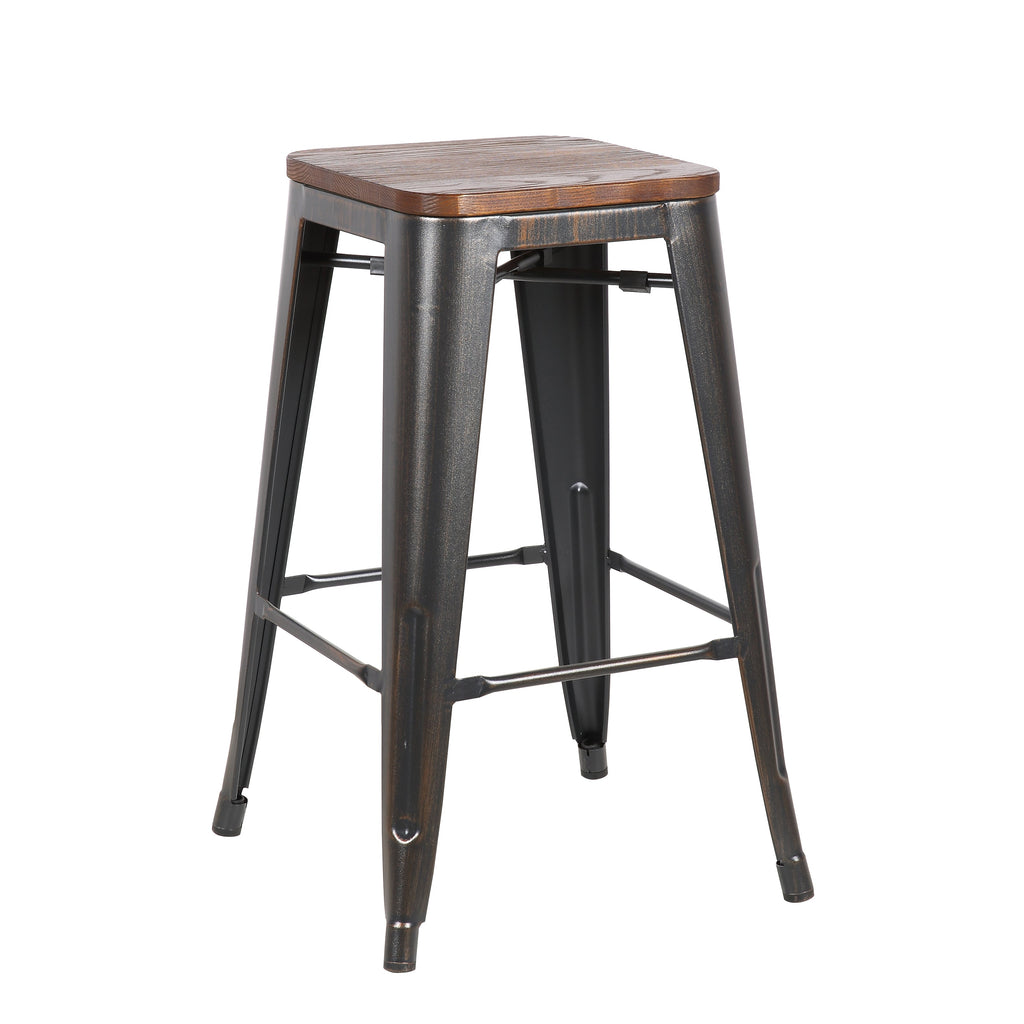 Danne-C Counter Stool - Black,Set of 4