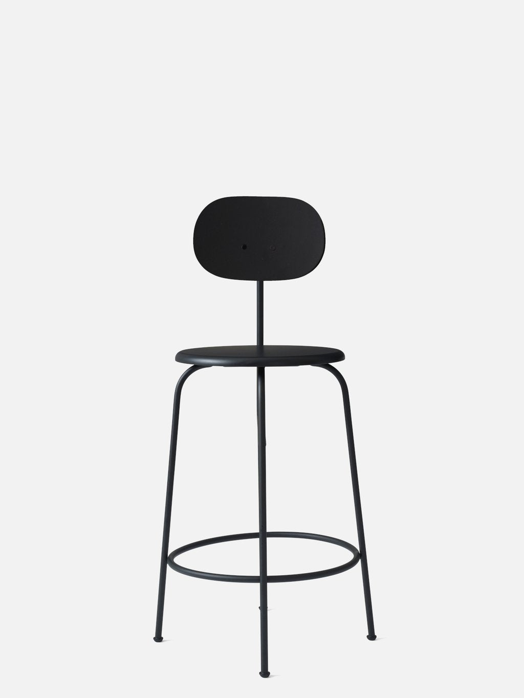 Afteroom Counter Chair - Black Non-Upholstered