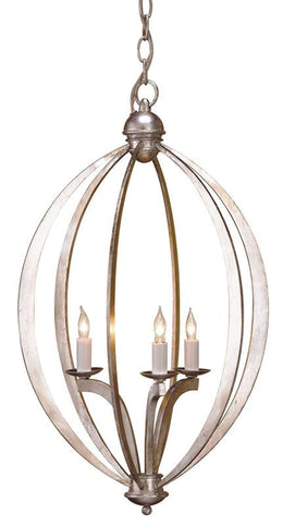 Bella Luna Silver Small Chandelier