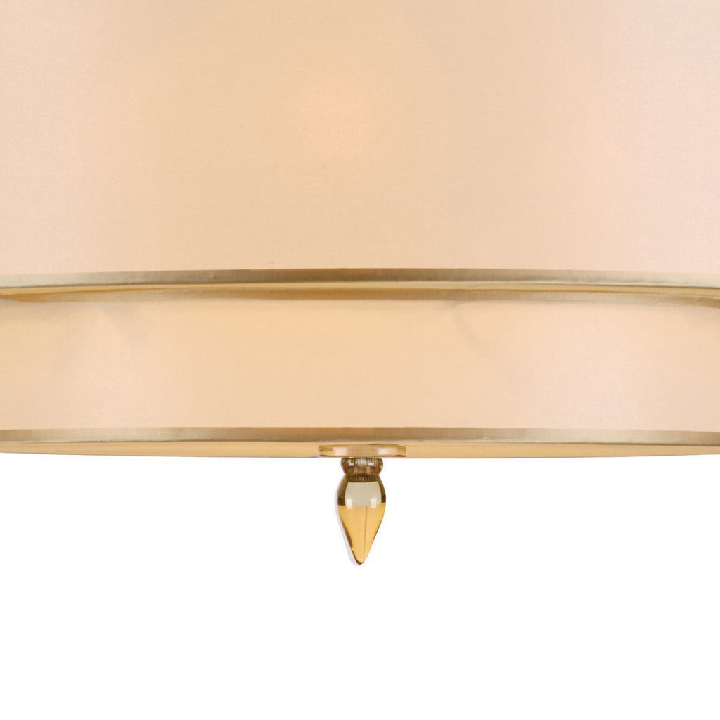 Luxo 5 Light Semi Flush