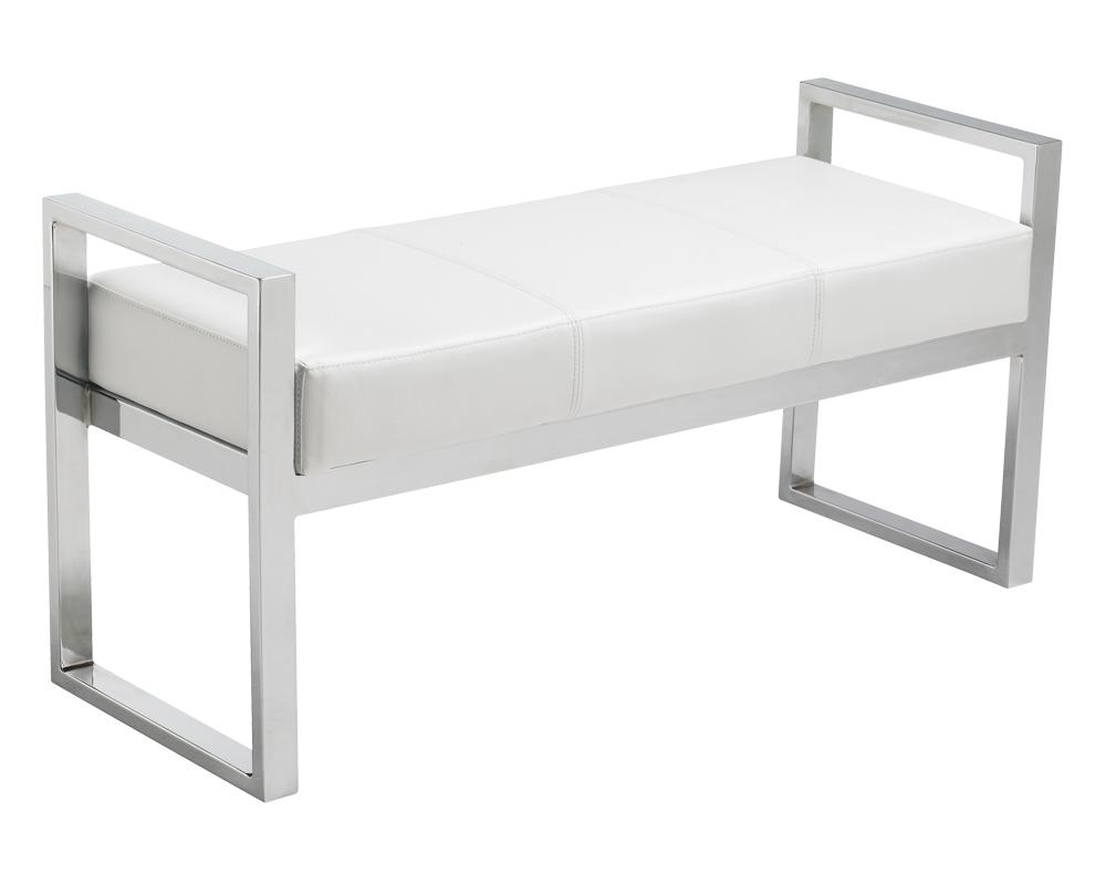 Darby Bench - White