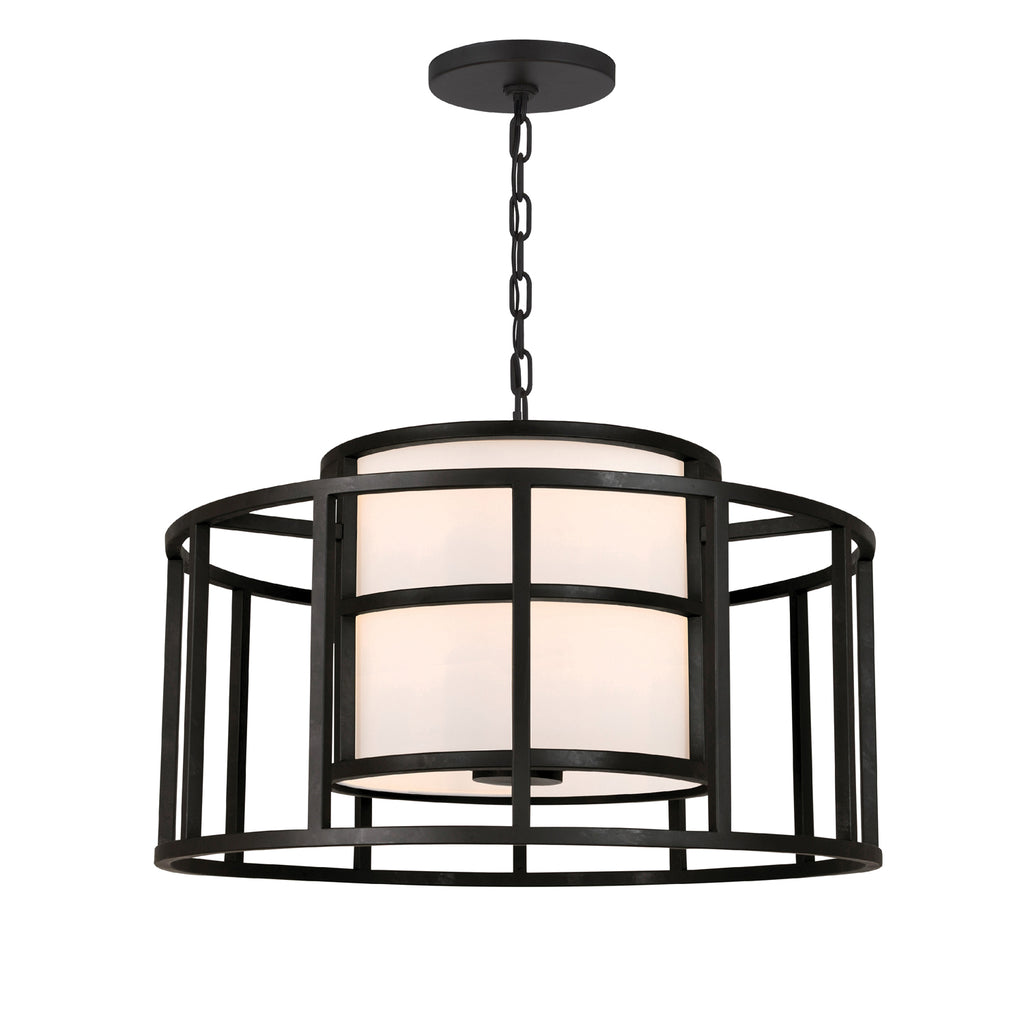 Brian Patrick Flynn Hulton 5 Light Lantern Chandelier