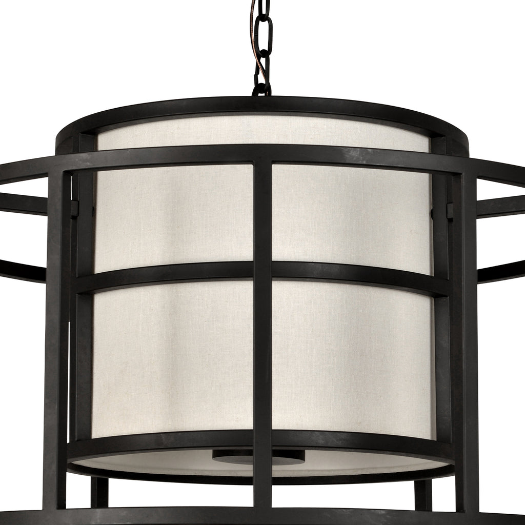 Brian Patrick Flynn Hulton 5 Light Lantern Chandelier