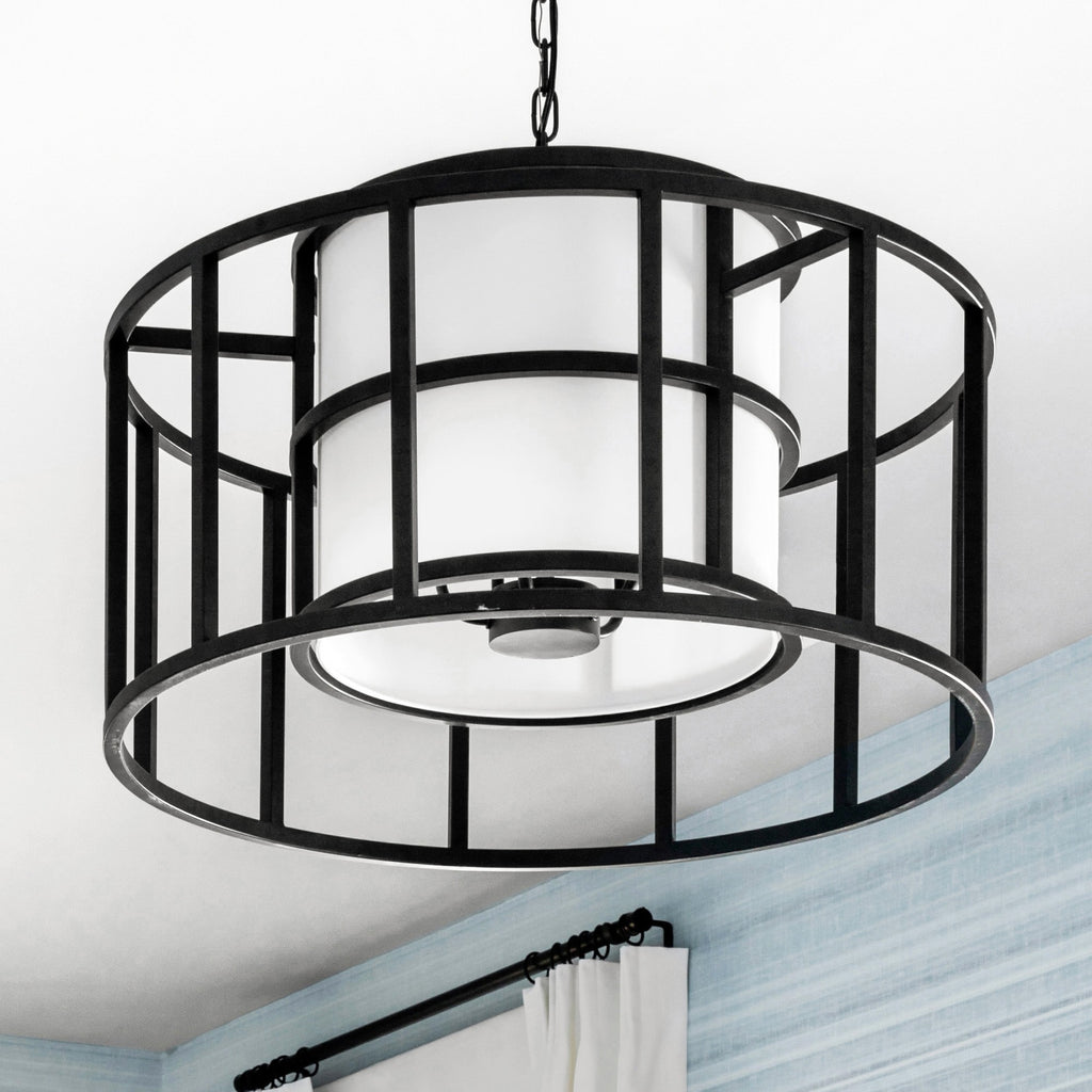 Brian Patrick Flynn Hulton 5 Light Lantern Chandelier