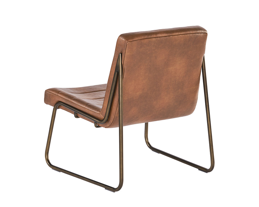 Anton Lounge Chair : Bravo Cognac