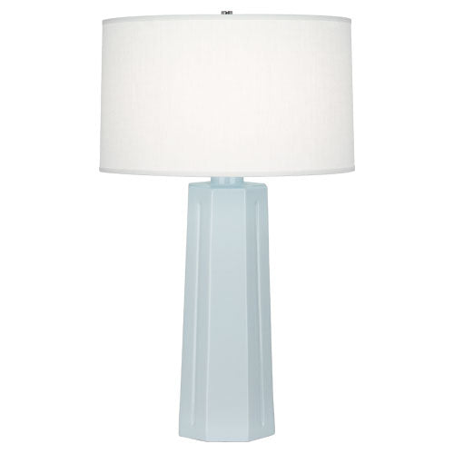 Baby Blue Mason Table Lamp-Style Number 966