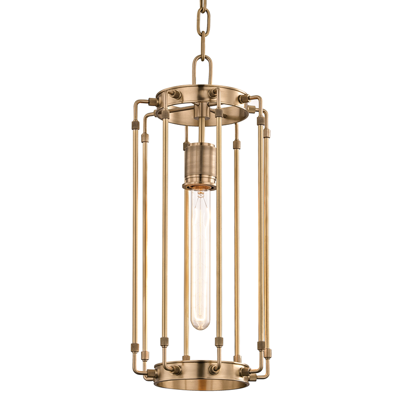 Hyde Park Pendant 20" - Aged Brass