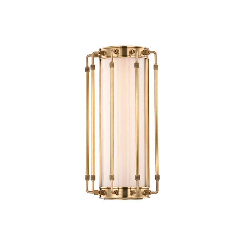 Hyde Park Wall Sconce 15" - Aged Brass