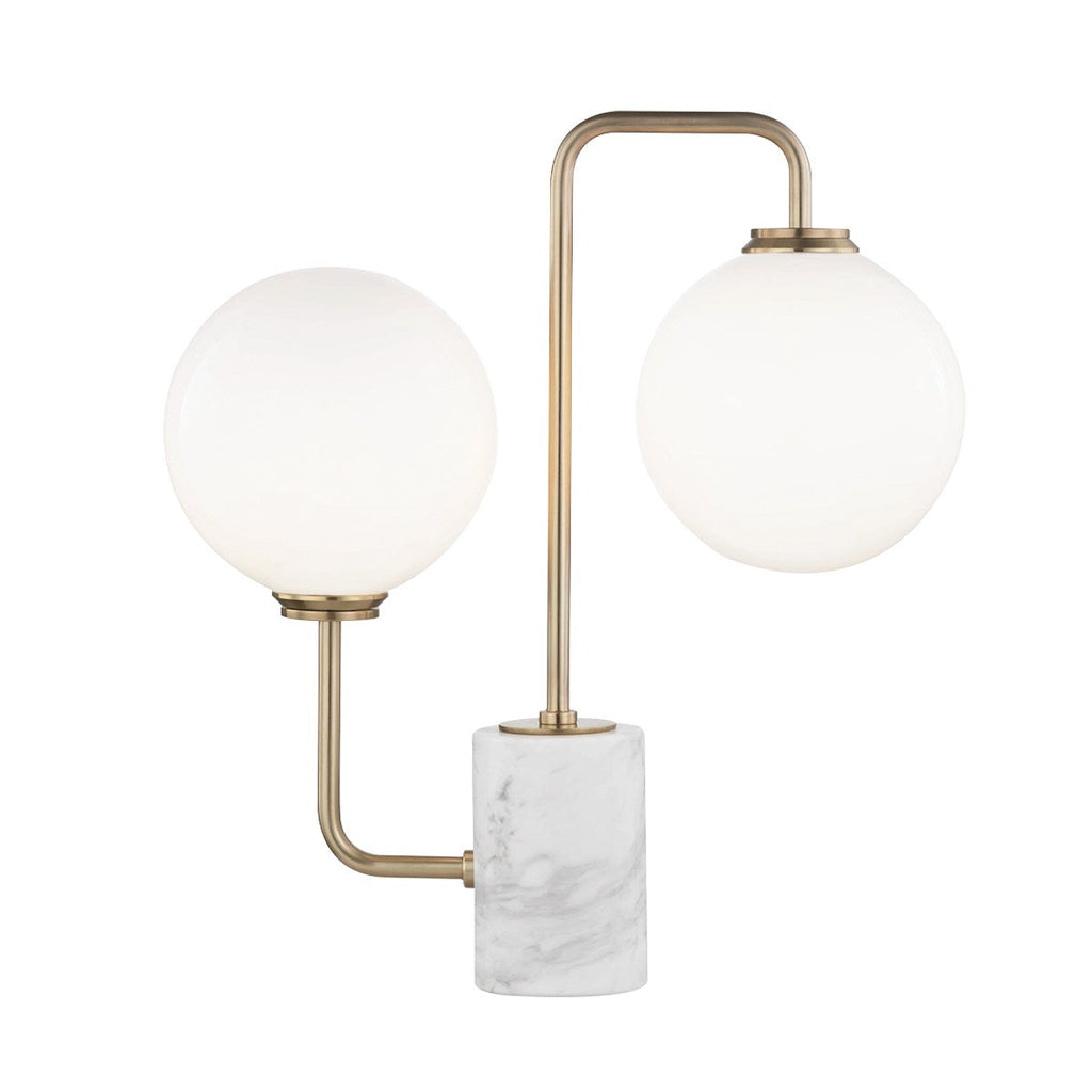 Mia Table Lamp - Aged Brass