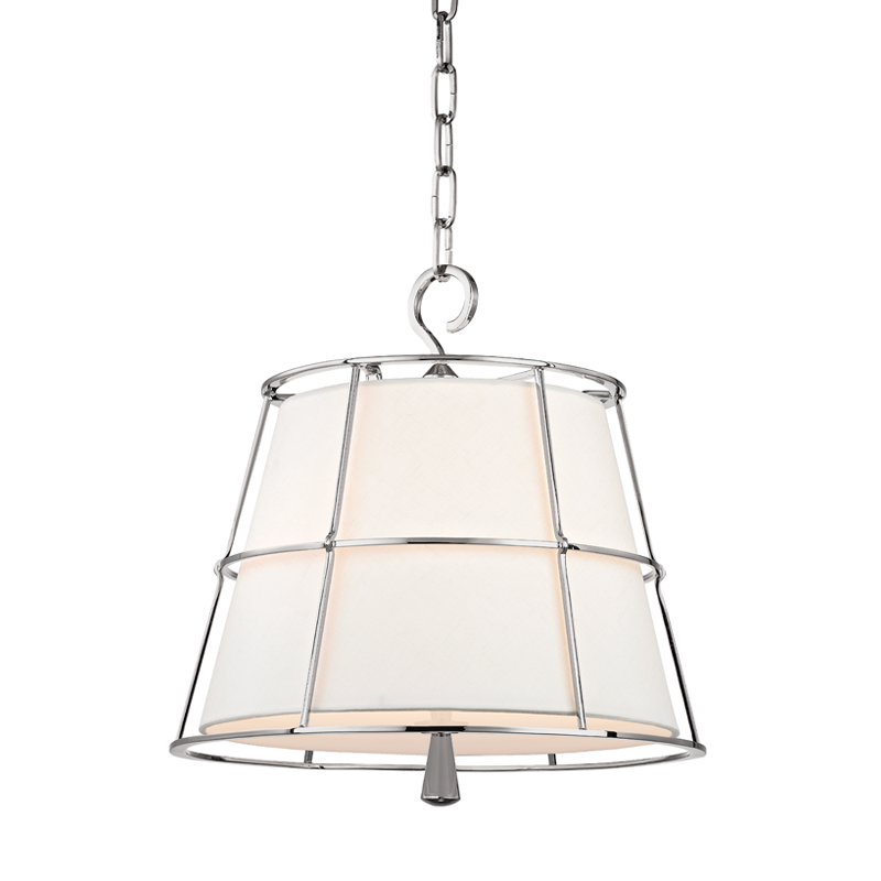 Savona Pendant 15" - Polished Nickel