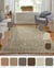 6504F Area Rug by Feizy, Gray/Pink