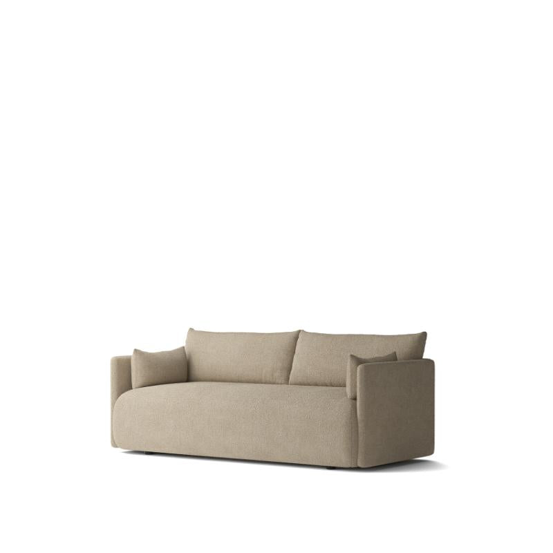 Offset Sofa, 2 Seater, Upholstered With Pc0T, Eu/Us - Cal117 Foam, 02 (Beige), Boucle, Boucle, Menu