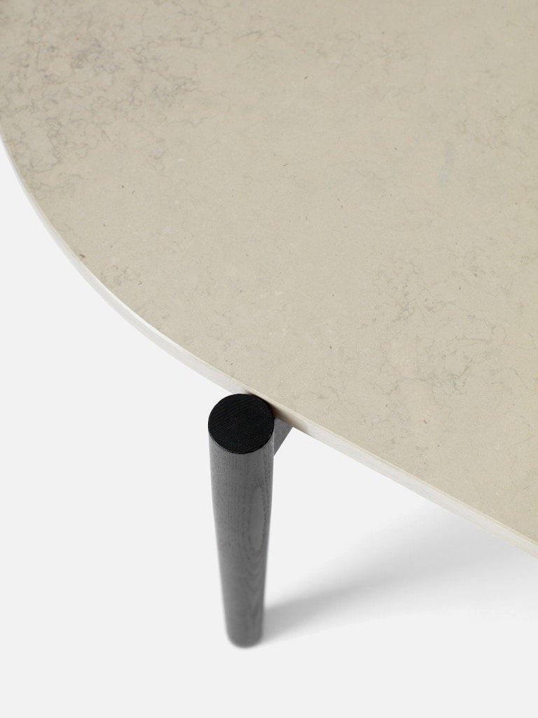 Septembre, Coffee Table, Black Ash/Grey Stone