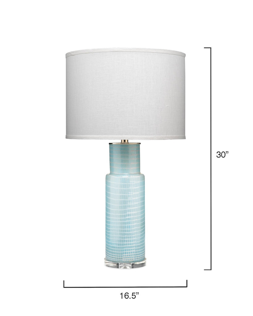 Atwater Table Lamp-Blue-9ATWABLD131