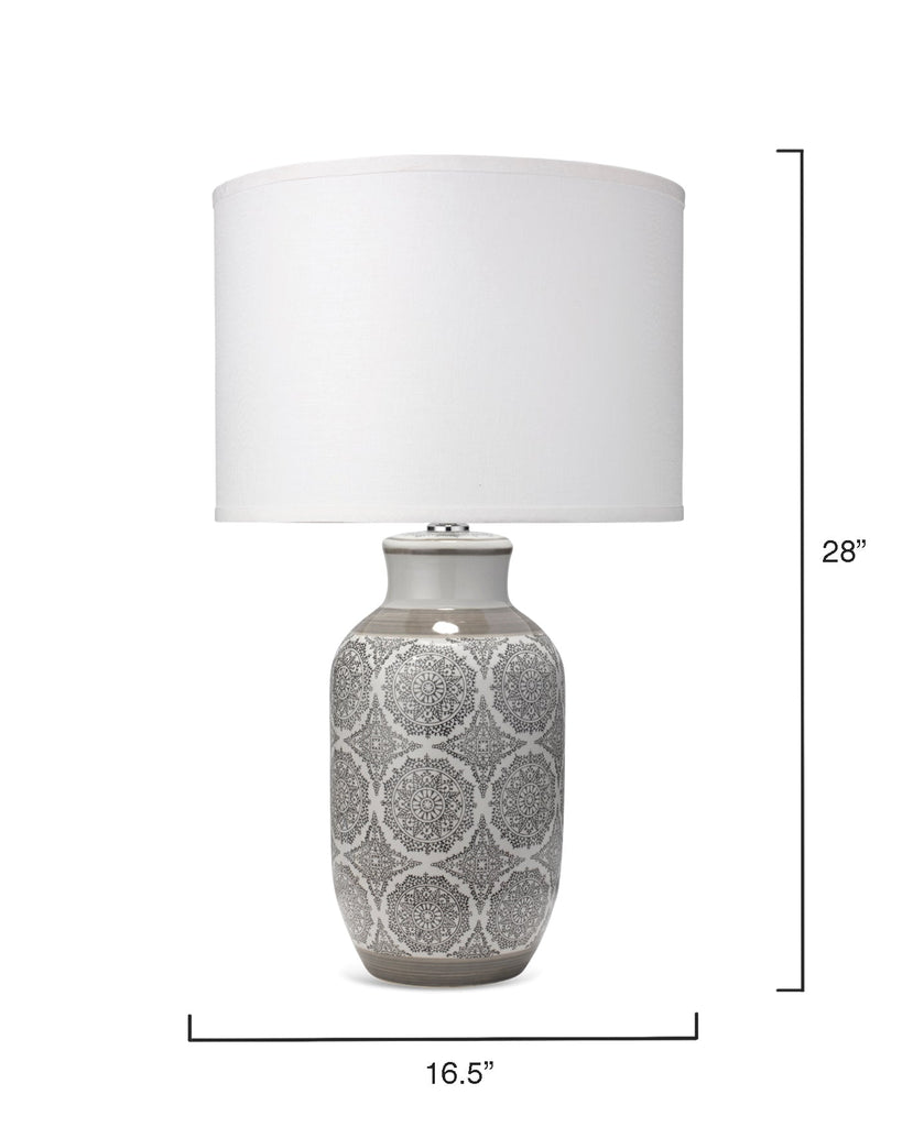 Beatrice Table Lamp-Grey