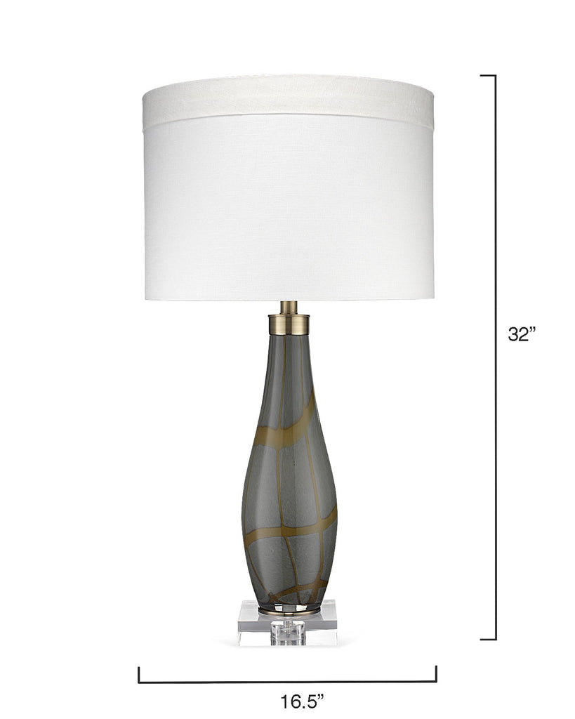 Boa Table Lamp-Grey-Taupe