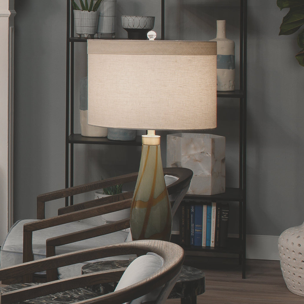 Boa Table Lamp-Grey-Taupe