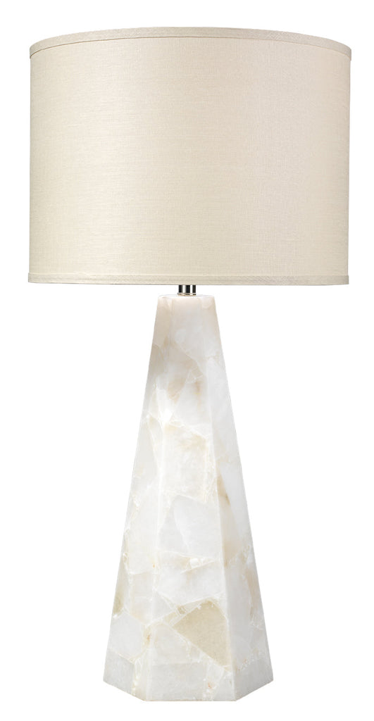 Borealis Hexagon Table Lamp-White