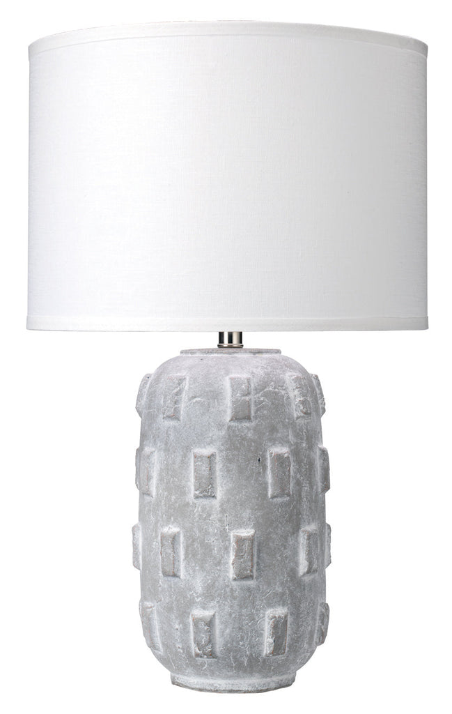 Boulder Table Lamp-Grey