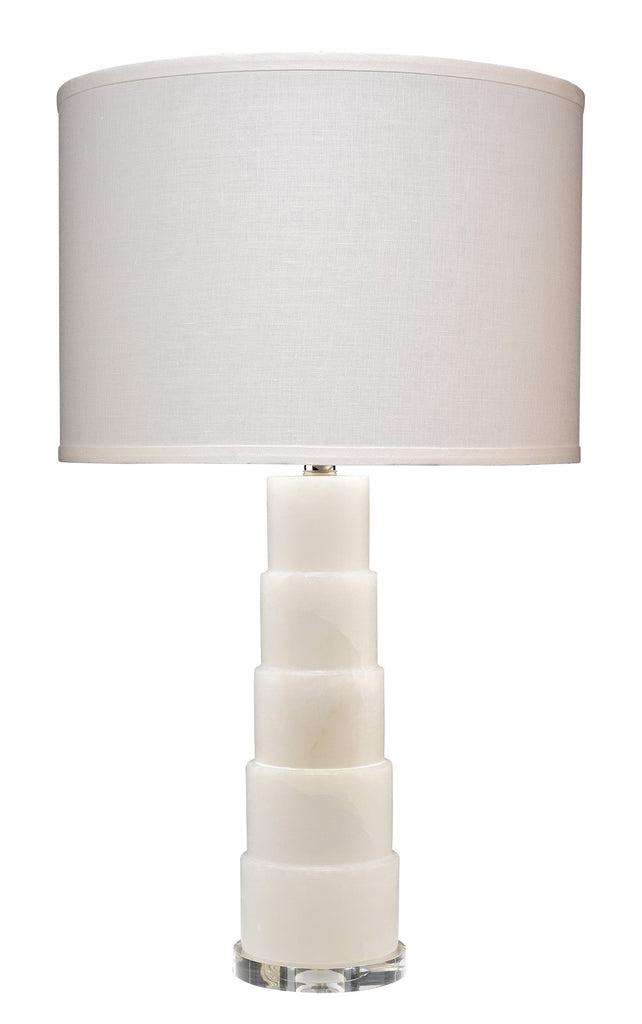 Caspian Table Lamp-White