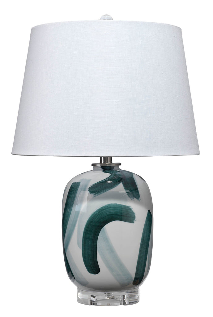 Graphic Table Lamp-Teal-9GRAPHICTLT