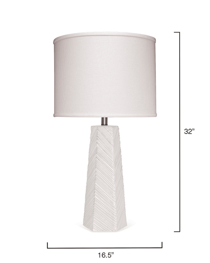 High Rise Table Lamp-Cream