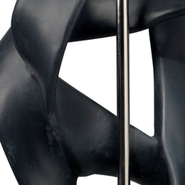Intertwined Table Lamp-Black-9INTERTWINB