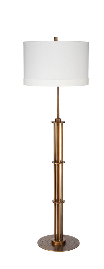 Marcus Floor Lamp-Antique Brass