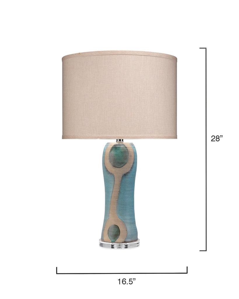 Maryln Table Lamp-Blue