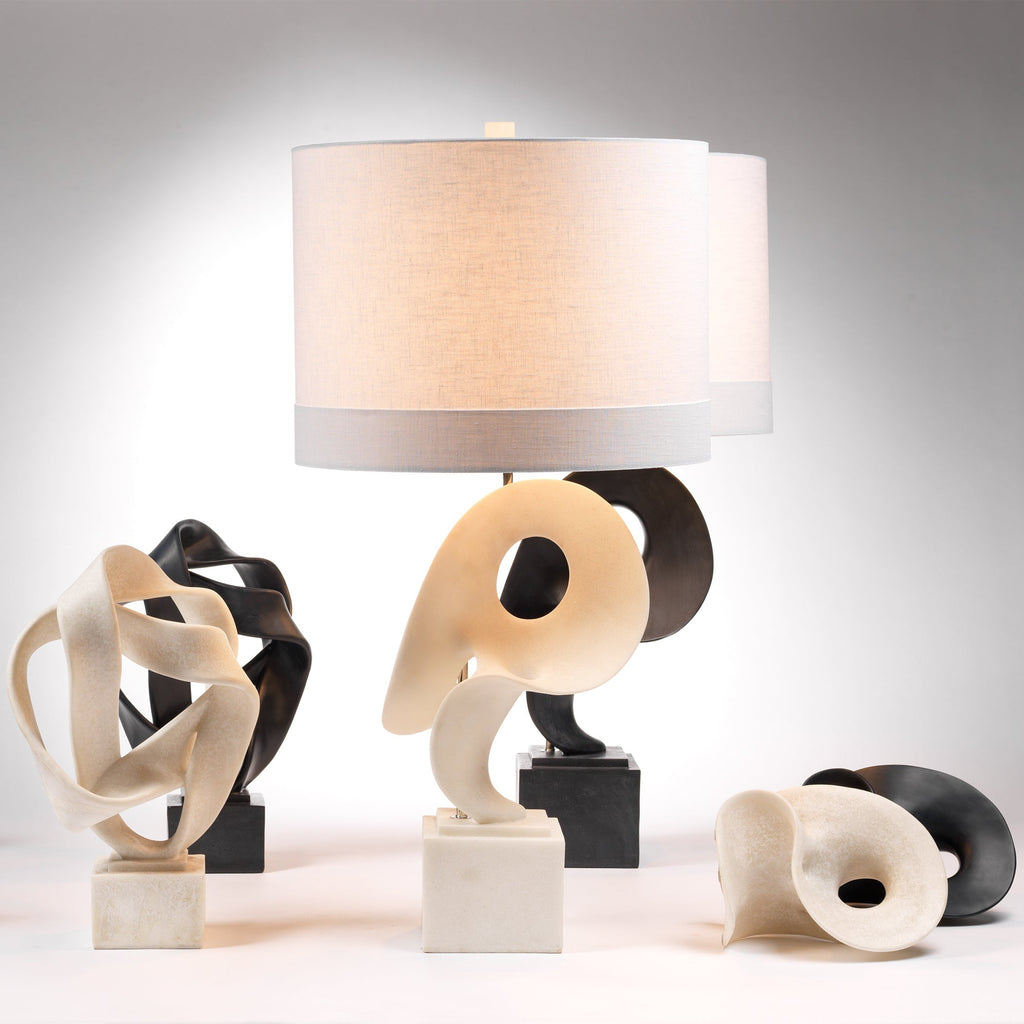 Obscure Table Lamp-White-9OBSCUREW