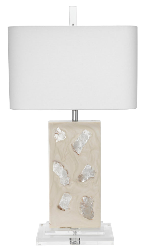 Parthenon Table Lamp-White