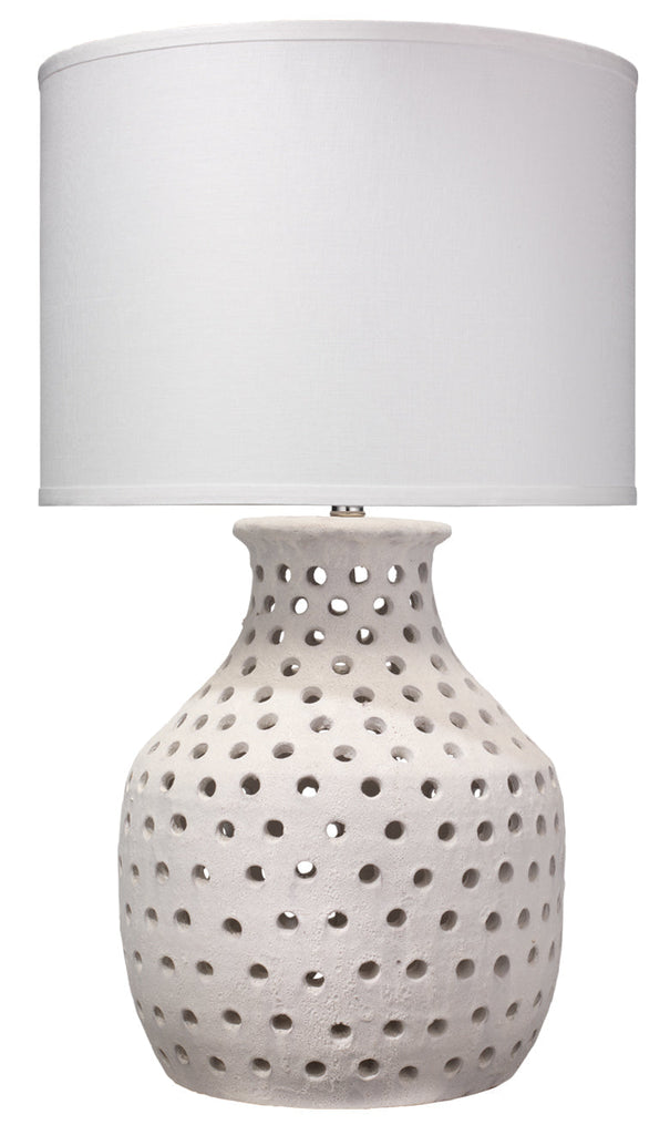 Porous Table Lamp-White