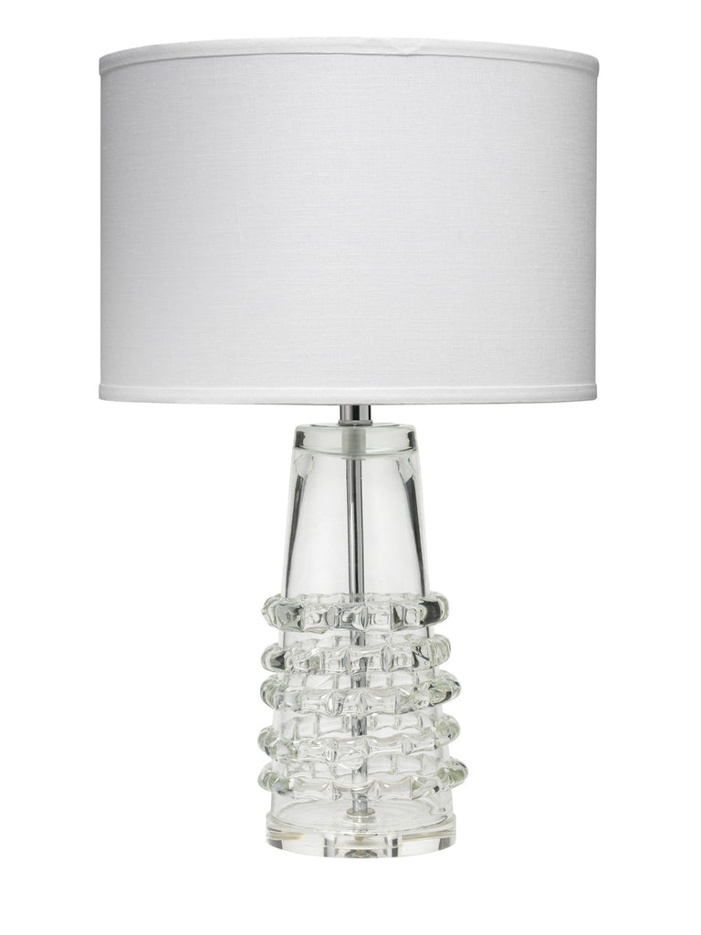 Tall Ribbon Table Lamp-Clear