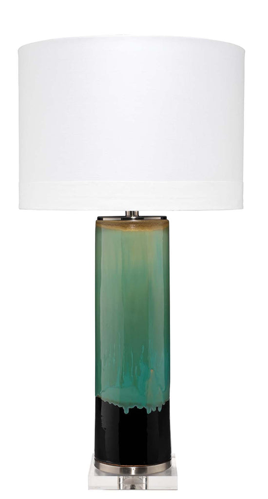 Wythe Table Lamp-Aqua