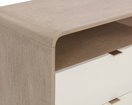 Kayden Dresser - Oyster Shagreen