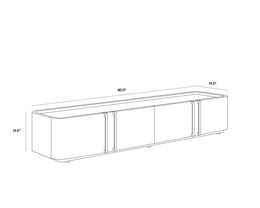 Jamille Media Console And Cabinet