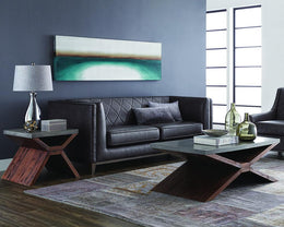Teal Haze - 72" X 22" - Gallery Wrapped