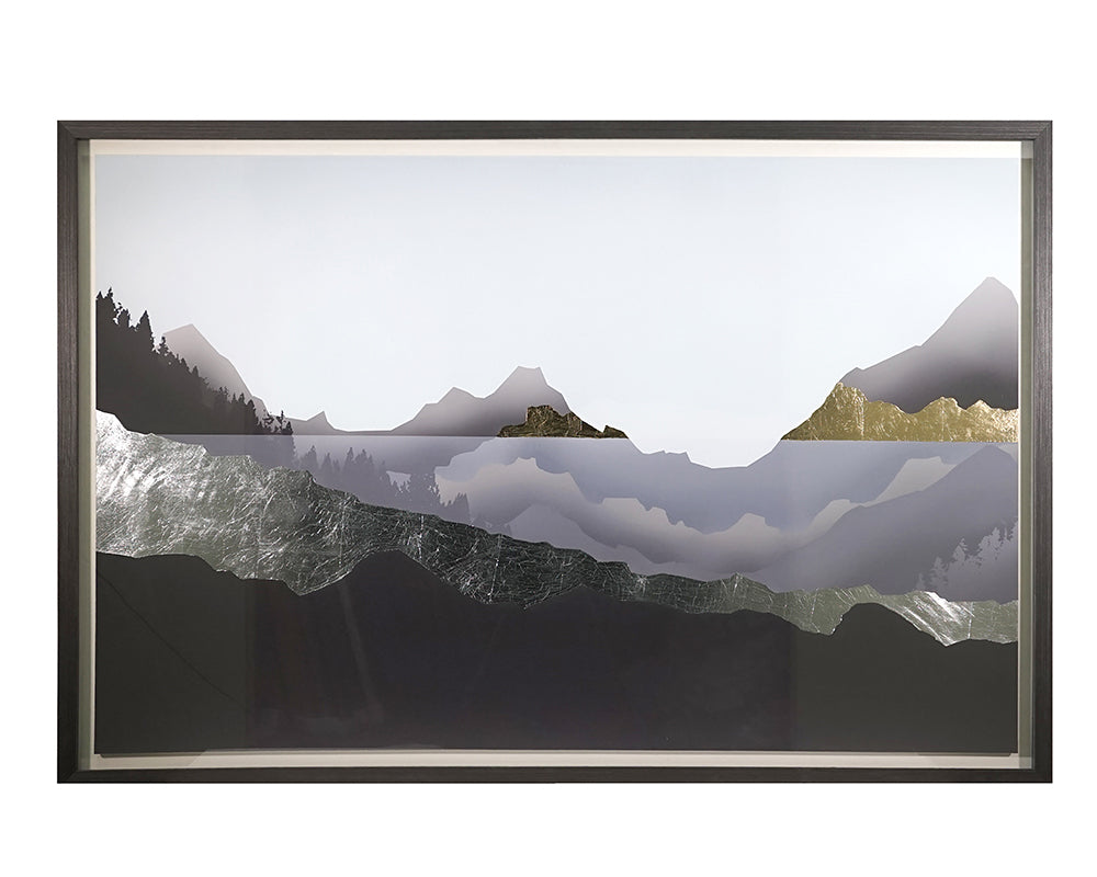 Great Exploration - 60" X 40" - Charcoal Frame