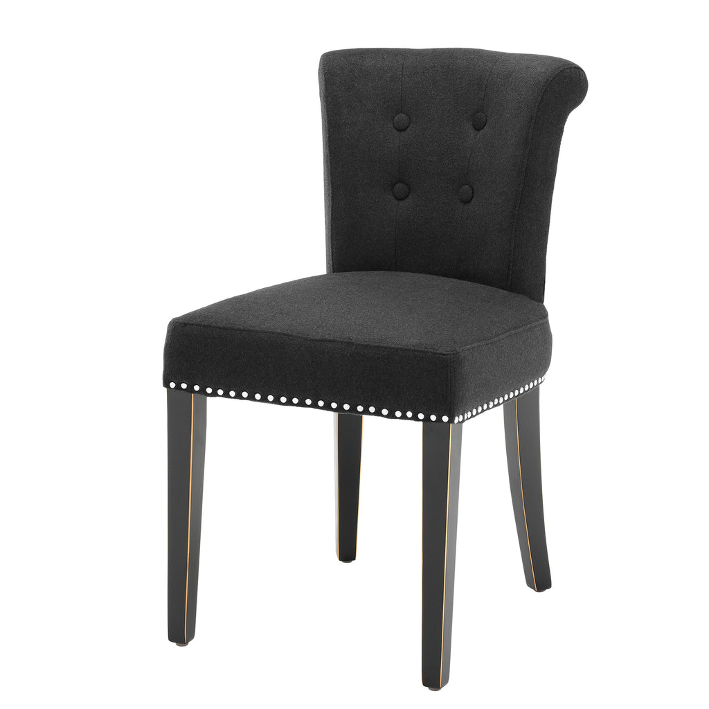 Dining Chair Key Largo Black Cashmere