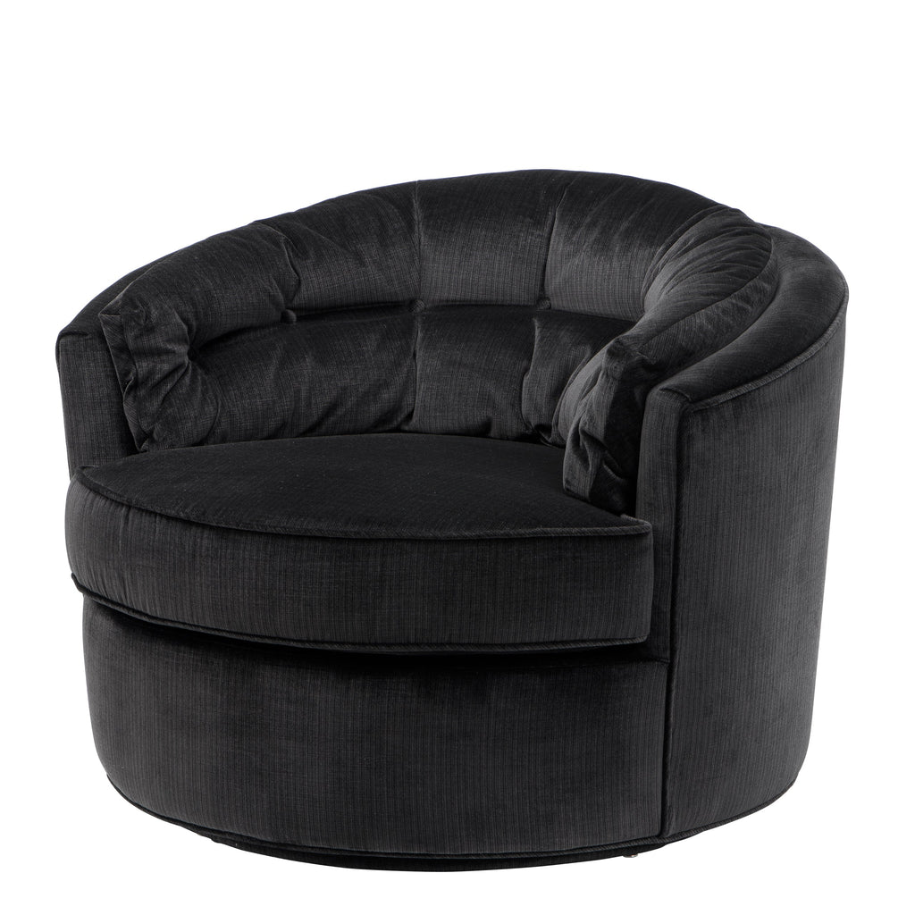 Chair Recla Bolard Black