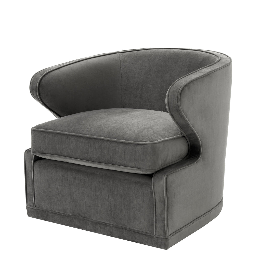 Swivel Chair Dorset Granite Grey