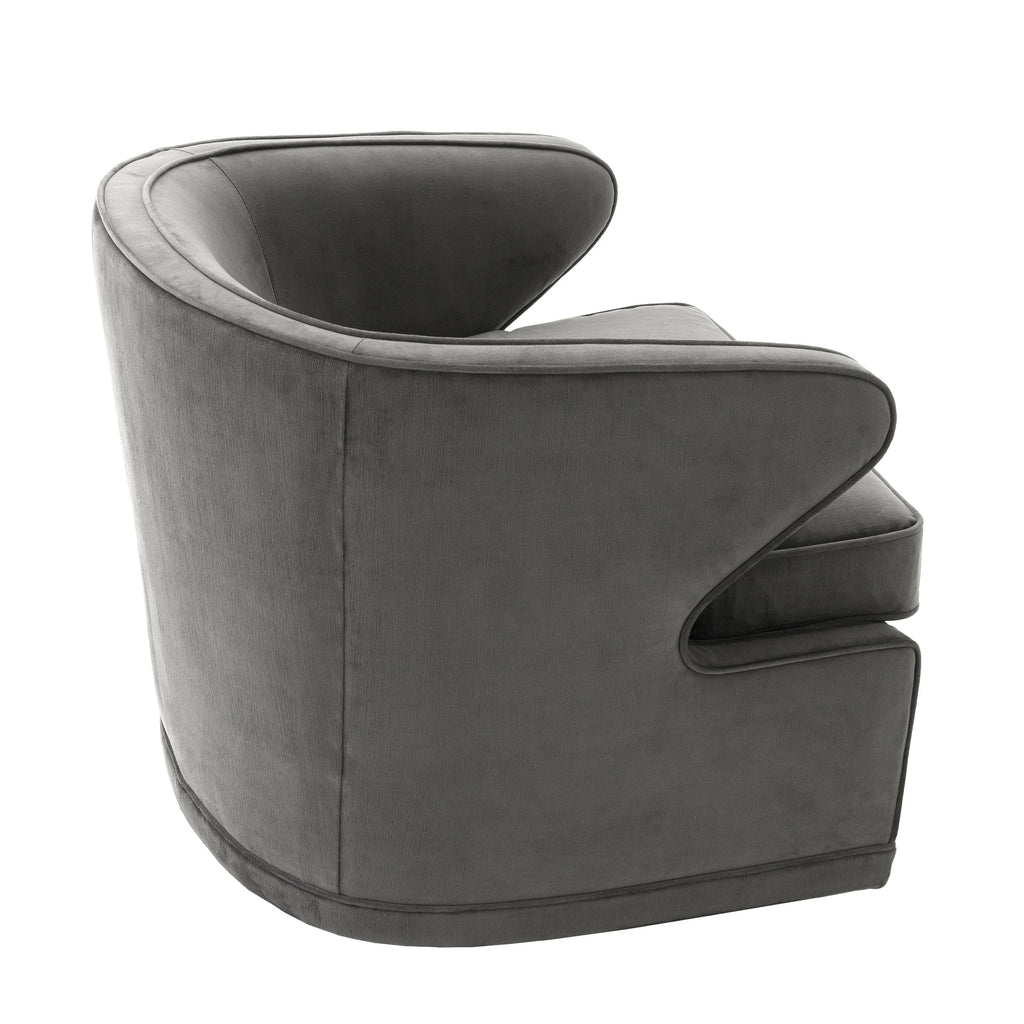 Swivel Chair Dorset Granite Grey