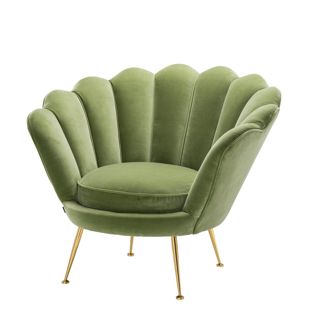 Chair Trapezium Cameron Light Green