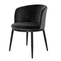 Dining Chair Filmore Cameron Black Set of 2