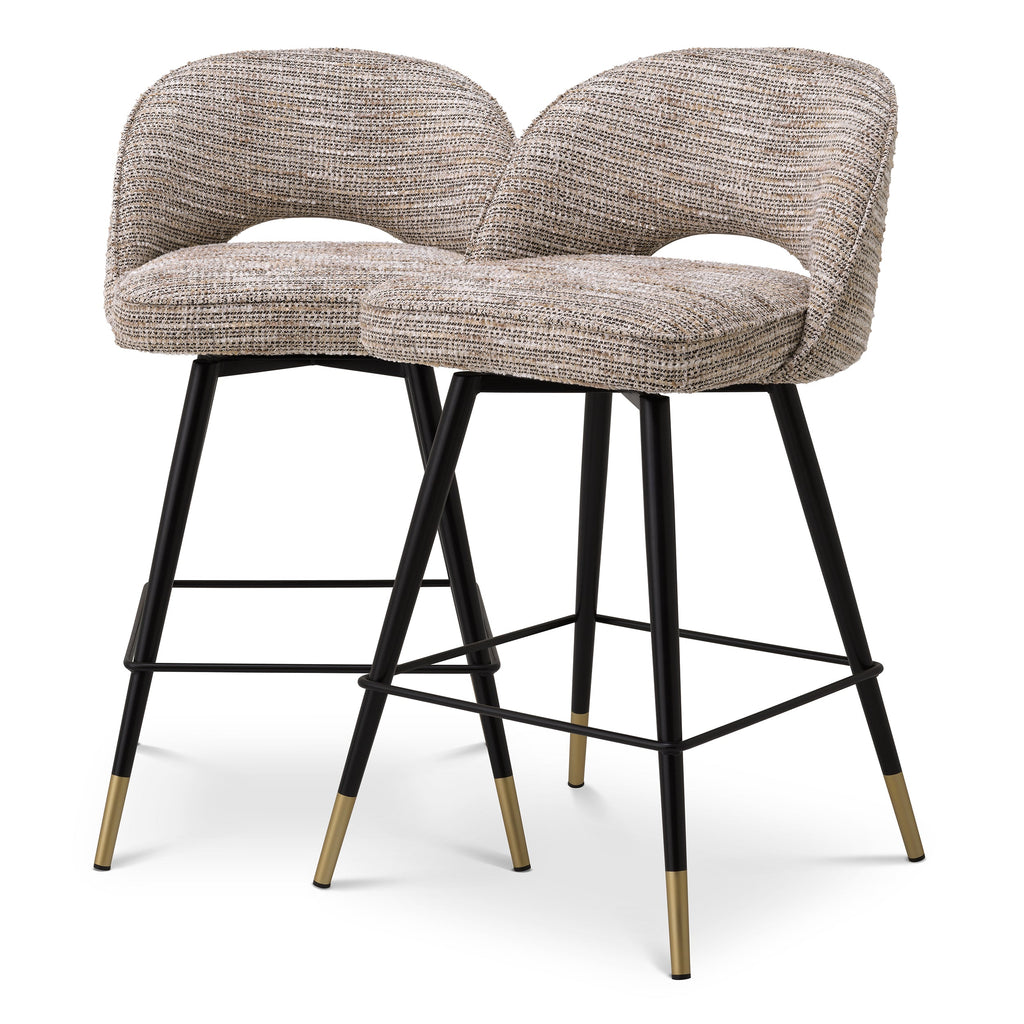 Counter Stool Cliff Mademoiselle Beige Set of 2