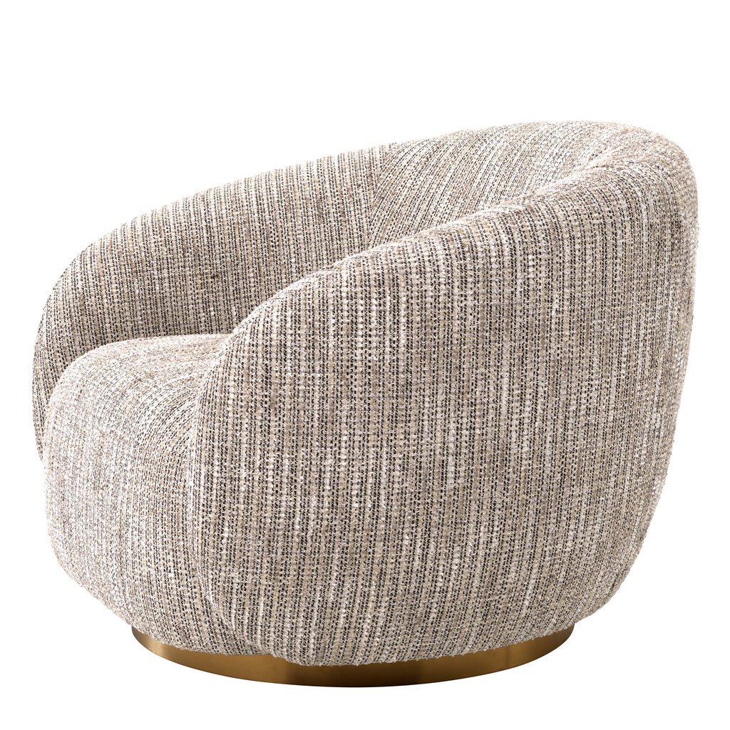 Swivel Chair Brice Mademoiselle Beige