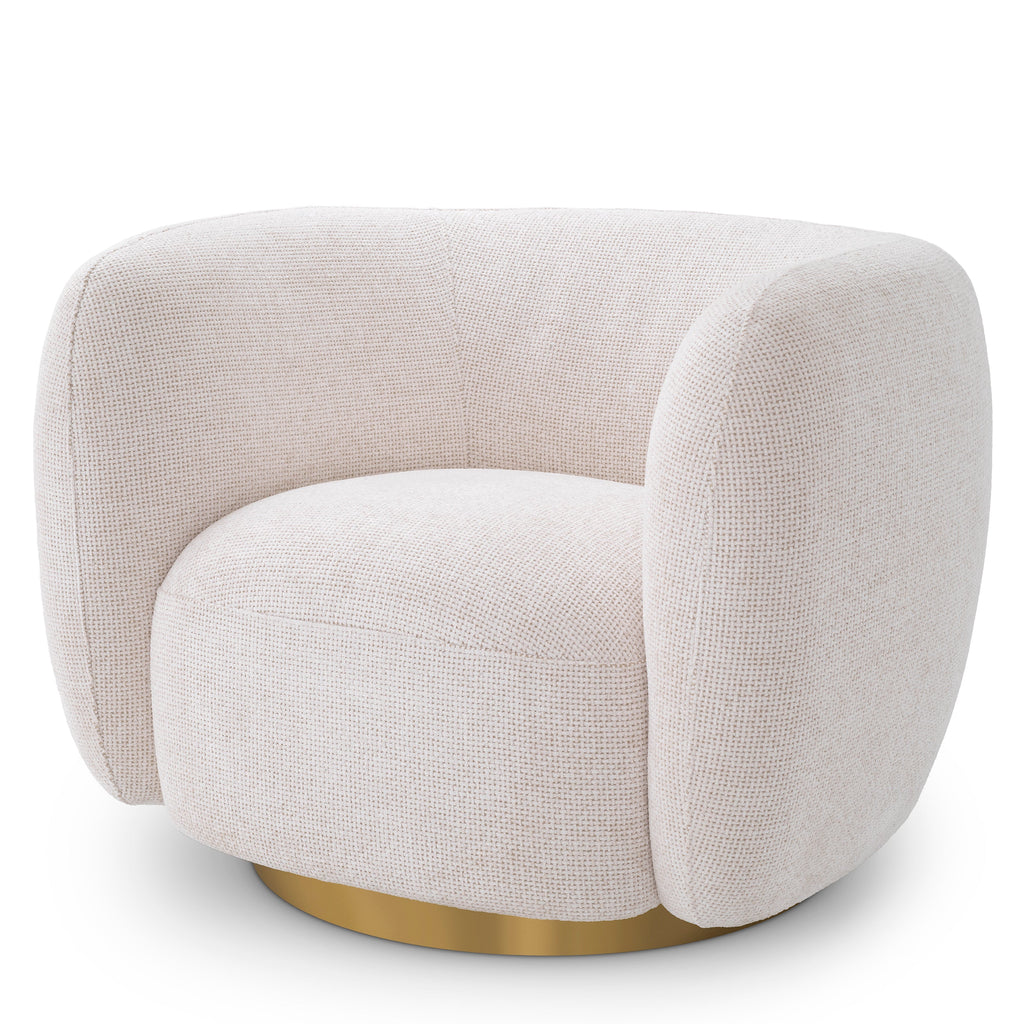 Swivel Chair Roxy Lyssa Off-White