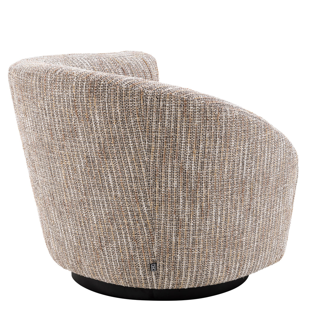 Swivel Chair Colin Right Mademoiselle Beige