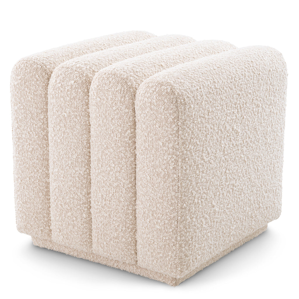 Stool Bente Boucle Cream